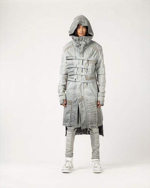 Junus Coban Multi-Panel Men's Coat panelled avant garde coat