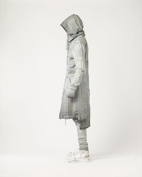 Junus Coban Multi-Panel Men's Coat panelled avant garde coat