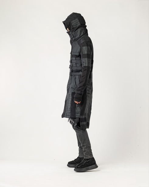 Junus Coban Multi-Panel Men's Coat panelled avant garde coat