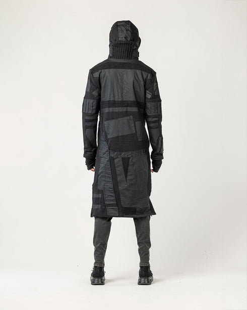Junus Coban Multi-Panel Men's Coat panelled avant garde coat