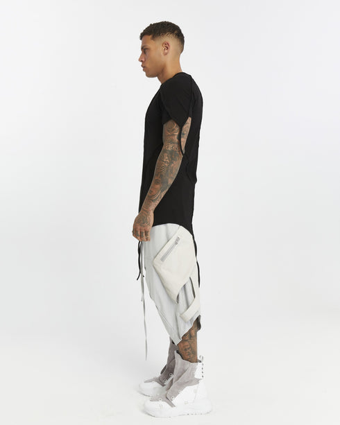 Junus Coban Multi-Panel T-Shirt Black