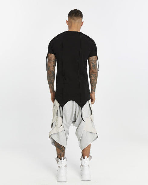Junus Coban Multi-Panel T-Shirt Black