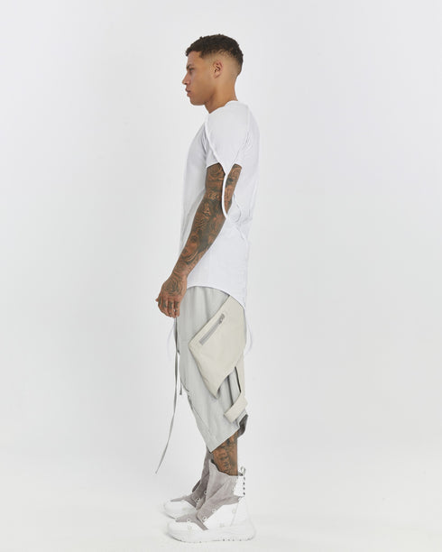 Junus Coban Multi-Panel T-Shirt White