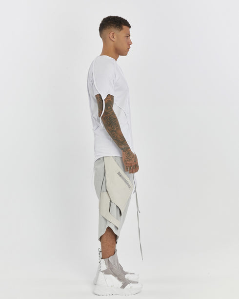 Junus Coban Multi-Panel T-Shirt White