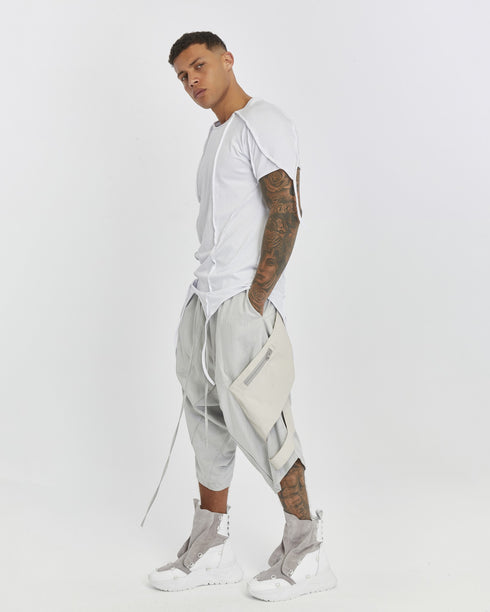 Junus Coban Multi-Panel T-Shirt White
