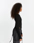 Multi Paneled Long Sleeve Women's T-Shirt