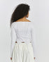 Multi Paneled Long Sleeve Women's T-Shirt