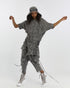 Multi Paneled Side Piped Women's Sarouel Pants