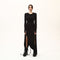 Multi Shirred Long Women's Dress