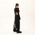 Multi Shirred Long Women's Dress