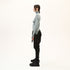 One Side Long Turtleneck Women's Blouse