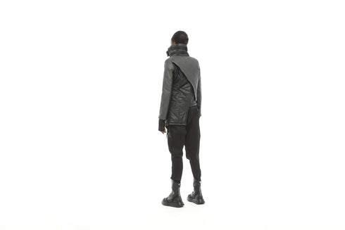 One Side Long Women's Coat