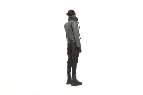 One Side Long Women's Coat