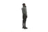 One Side Long Women's Coat