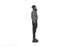One Side Long Women's Coat