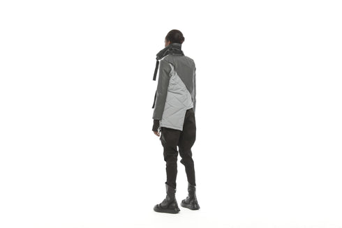 One Side Long Women's Coat