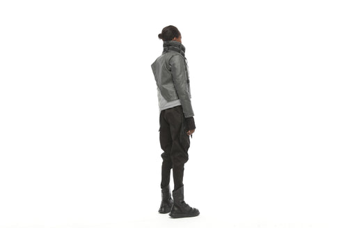 One Side Long Women's Coat