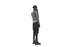 One Side Long Women's Coat
