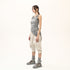 Open Shoulder Ribbed Women's Tunic