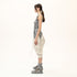 Open Shoulder Ribbed Women's Tunic