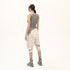 Open Shoulder Ribbed Women's Tunic