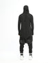 Junus Coban Paneled Denim-Trim Sarouel Pants Black