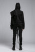 Raw Seam Ribbed Long Front Women's Cardigan