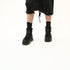 Junus Coban Raw-Seam Slit-Hem T-Shirt Black