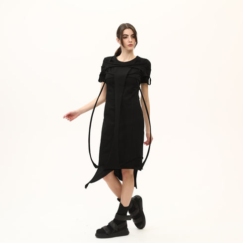 Raw Seam Slouchy Women's Tunic