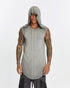 Junus Coban Ribbed Tank Top Anthracite