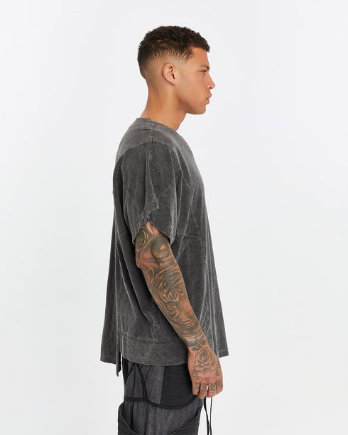Junus Coban Side Pocket Men’s T-Shirt utility pocketed avant garde t-shirt