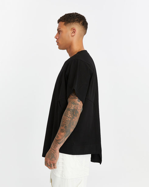 Junus Coban Side Pocket Men’s T-Shirt utility pocketed avant garde t-shirt