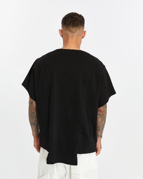 Junus Coban Side Pocket Men’s T-Shirt utility pocketed avant garde t-shirt