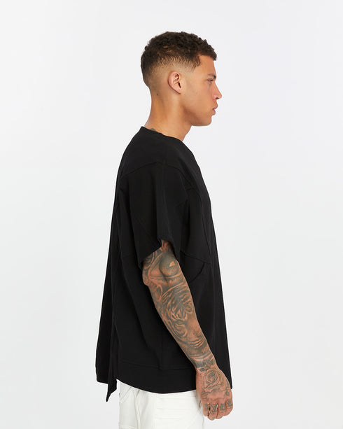 Junus Coban Side Pocket Men’s T-Shirt utility pocketed avant garde t-shirt