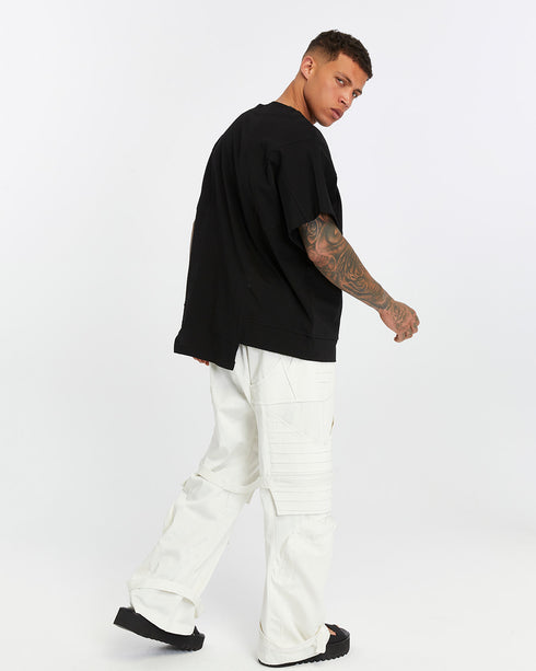 Junus Coban Side Pocket Men’s T-Shirt utility pocketed avant garde t-shirt