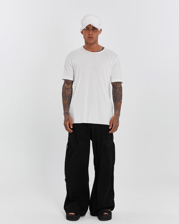 Junus Coban Side Slit Men’s T-Shirt slit detailed avant garde t-shirt