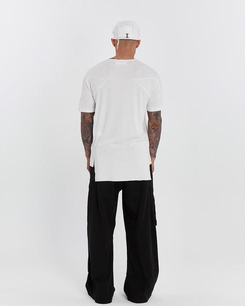 Junus Coban Side Slit Men’s T-Shirt slit detailed avant garde t-shirt