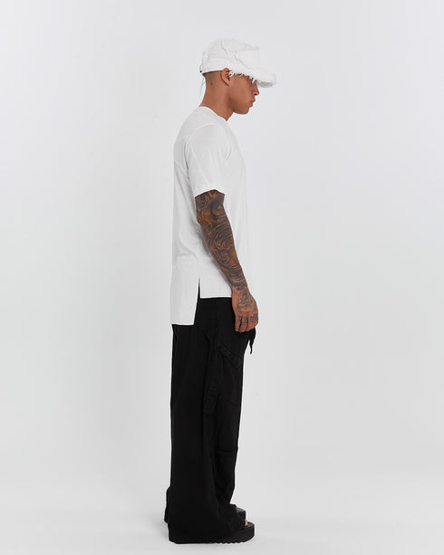 Junus Coban Side Slit Men’s T-Shirt slit detailed avant garde t-shirt