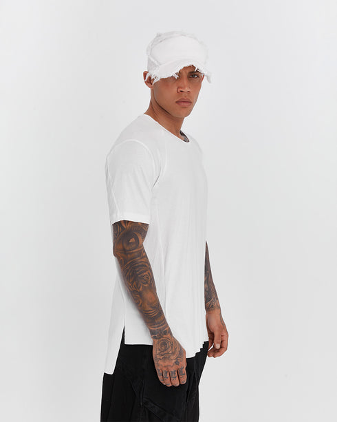 Junus Coban Side Slit Men’s T-Shirt slit detailed avant garde t-shirt