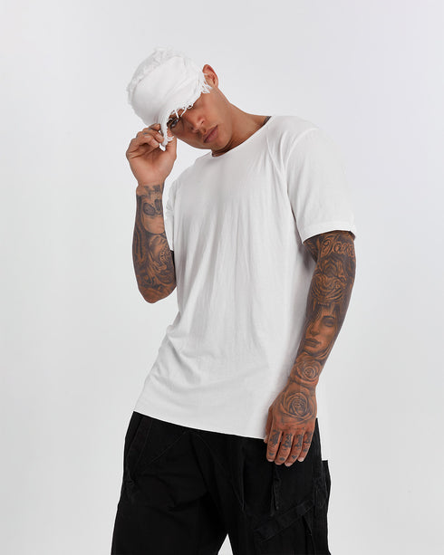 Junus Coban Side Slit Men’s T-Shirt slit detailed avant garde t-shirt