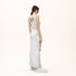 Sleeveless Low Cut Long Women's Dress