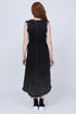 V Neck Raw Seam Slouchy Women's Tunic