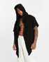 Junus Coban Zip-Front Side-Pocket Cardigan Black