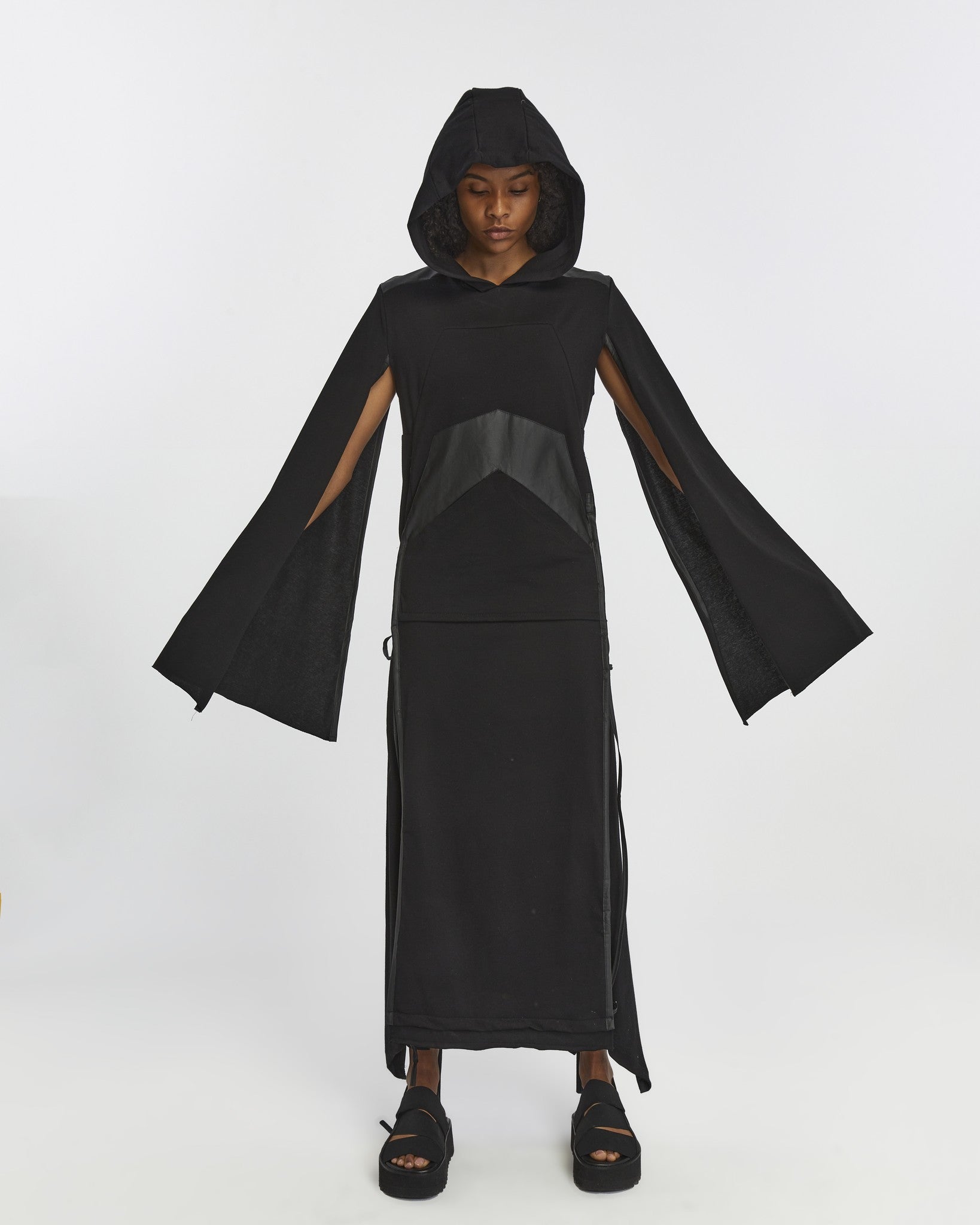 side slit dress that runs all the way up Side Slit Women's Dress